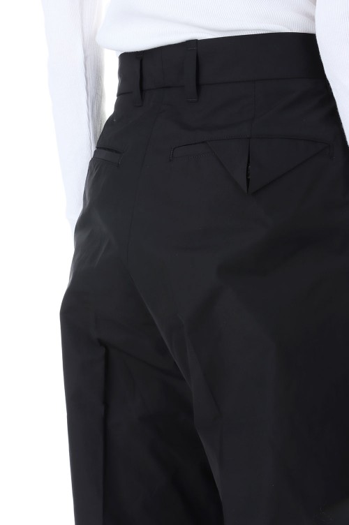 BETA2-TUCK TROUSERS-BLACK(23-US002006) | セレクトショップ