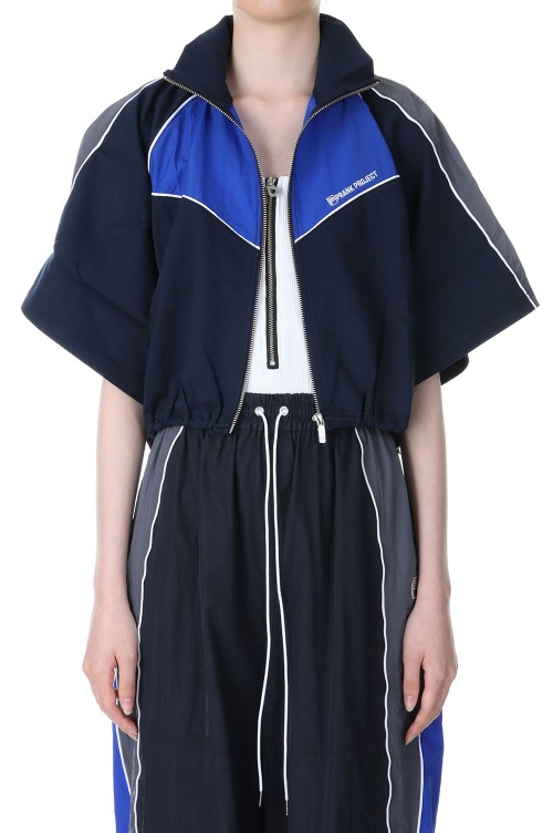 トップス andmary Sora bicolor camisole ice blue ANDMARY】Sora bicolor camisole