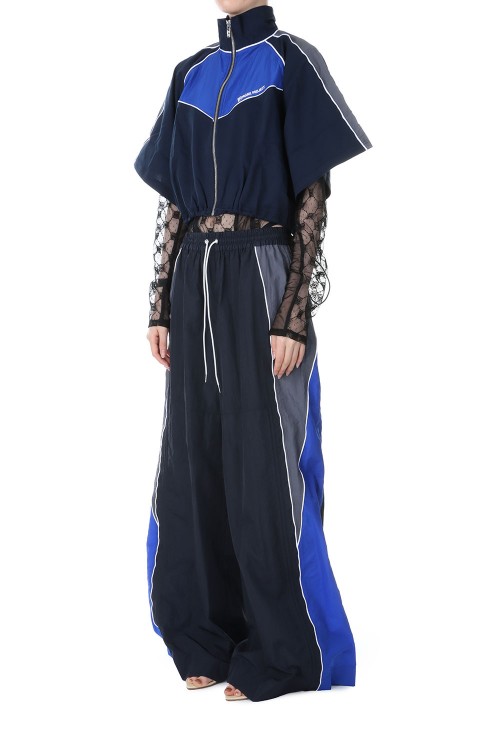 トップス theredthread S symbol bicolor tops THEREDTHREAD / ザレッドスレッド】S symbol bicolor tops