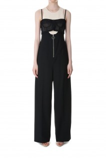 2way Tulle Bustier All in one-BLACK(21231265802)