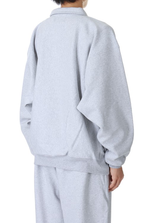 Sweat Rugby Shirt Style - HEATHER GRAY (10-22310812) | セレクト 