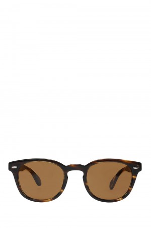 SHELDRAKE SUNGLASSES - COCOBOLO x BROWN (0OV5036SF)