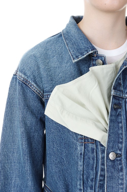 Denim Jacket- Blue (CJ-23132) | セレクトショップ｜DeepInsideinc