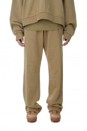 STRAIGHT-LEG SWEATPANT / CORK(ES2204CO)