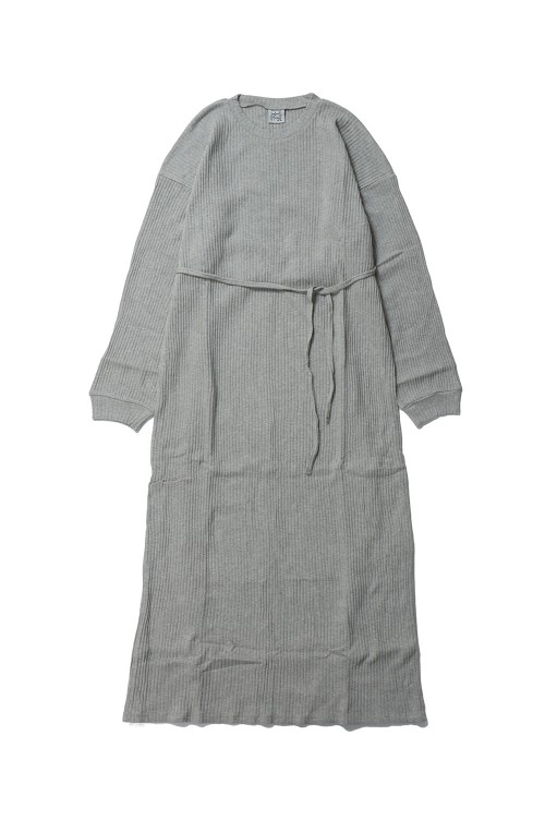 ワンピース SHAW Long Sleeve Kaftan DRSH-RIB-000-OW BASERANGE ベースレンジ ワンピース SHAW LONG SLEEVE KAFTAN