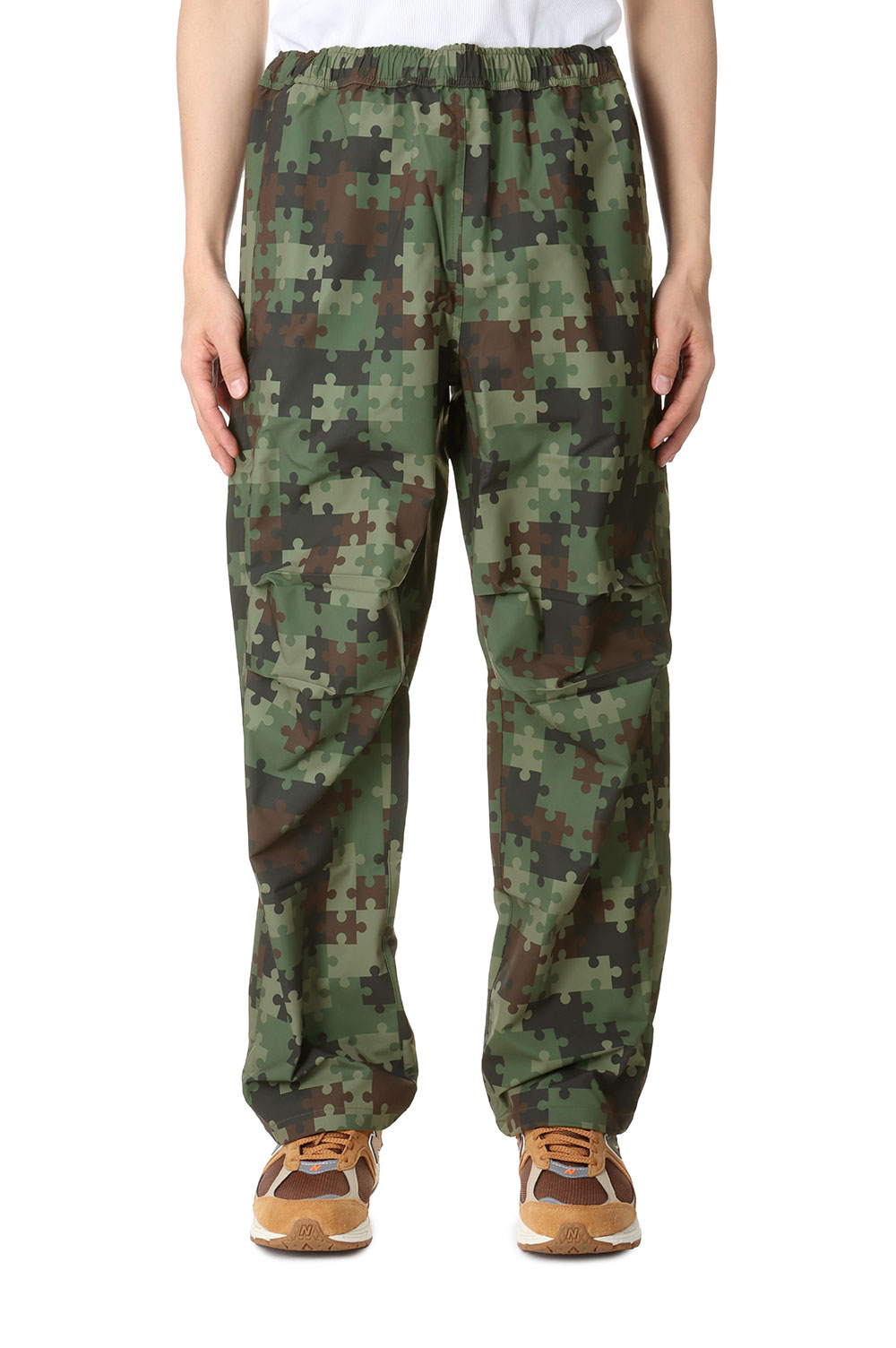 Dime PUZZLE TWILL PANTS Mサイズ 中古・古着通販】Dime (ダイム) PUZZLE TWILL PANTS グレー