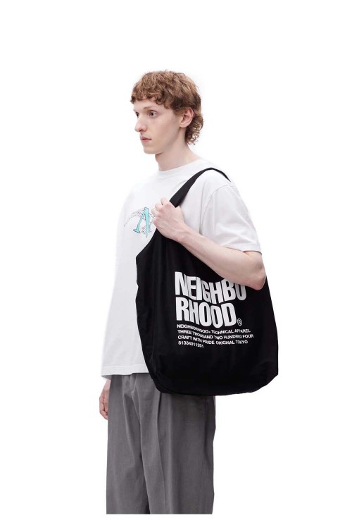 ID TOTE BAG-L / BLACK (232MYNH-CG02) | セレクトショップ