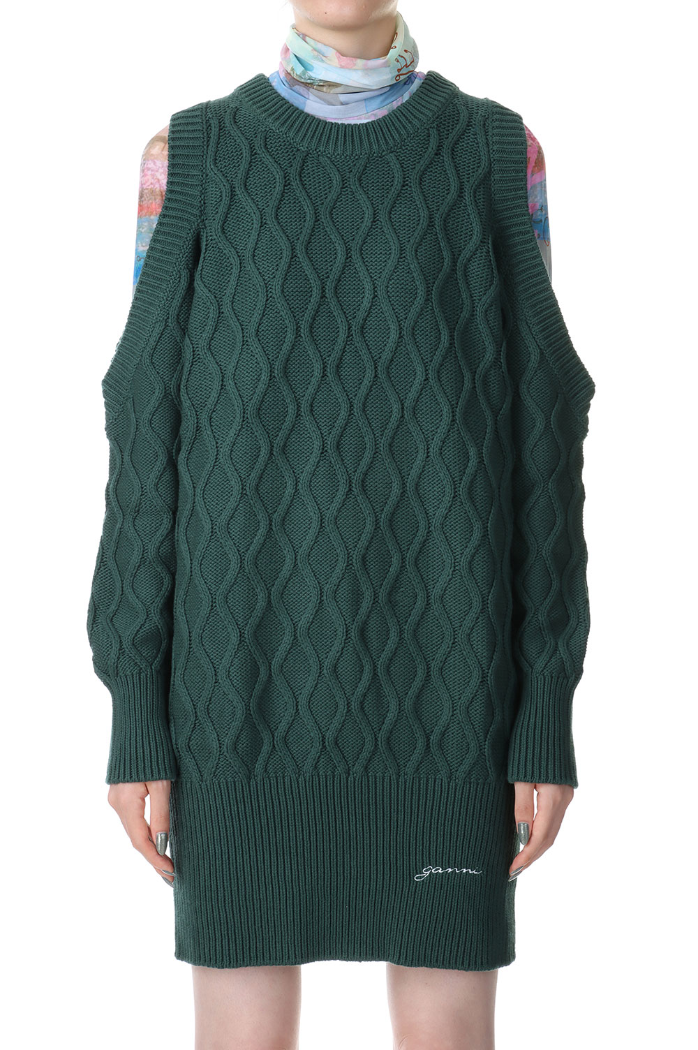 GREEN KATRAN PULLOVER