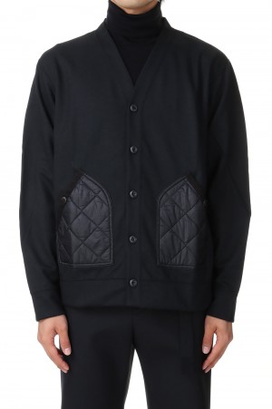 Quilt Pocket Cardigan(WL-T018-051)