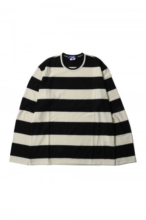 Wool Plain Stitch Border Knit(WL-T004-051)