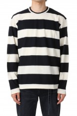 Wool Plain Stitch Border Knit(WL-T004-051)