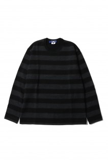 Wool Plain Stitch Border Knit(WL-T016-051)