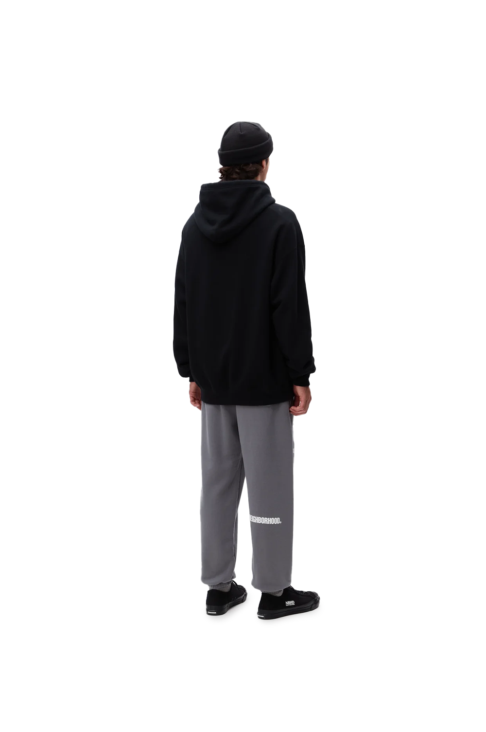 NH X PUBLIC ENEMY . SWEATPARKA LS / BLACK (232UWNH-CSM01