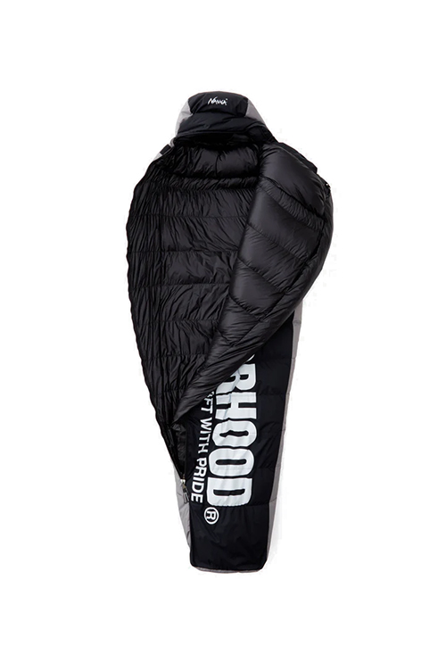 NH X NANGA . SLEEPING BAG-R / BLACK (232NNNNN-AC01) | セレクト