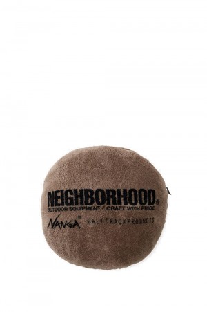 NH X NANGA X HTP . NON SLEEP CUSHION / GRAY (232NN07N-AC01