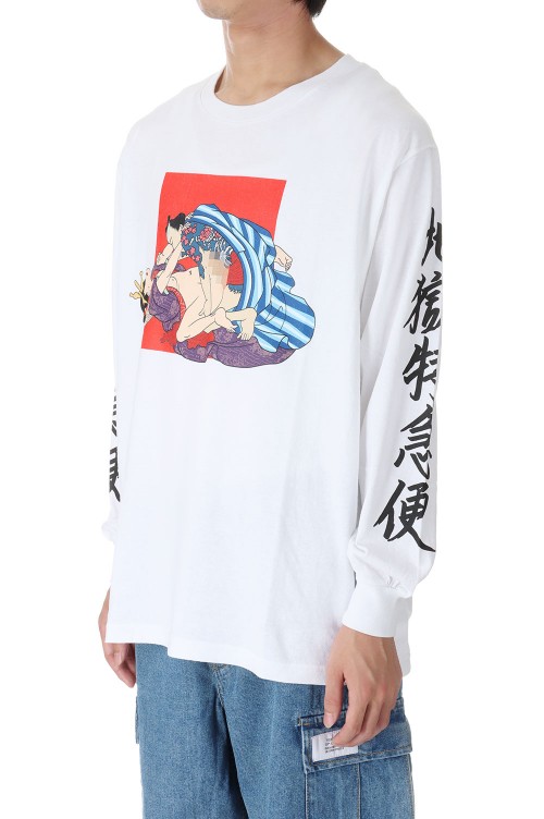地獄特急便 L/S Tee / WHITE（23AW-DELI-04/FS1257） | セレクト