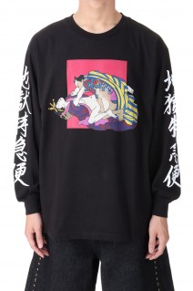 地獄特急便 L/S Tee / BLACK（23AW-DELI-04/FS1257）