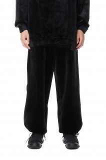 VELVET PANT / BLACK