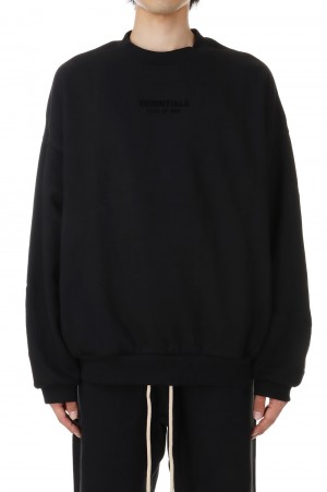 【ESSENTIALS】Essentials Crewneck/Cloud Dancer(192BT232041F) Essentials-Crewneck---Cloud-