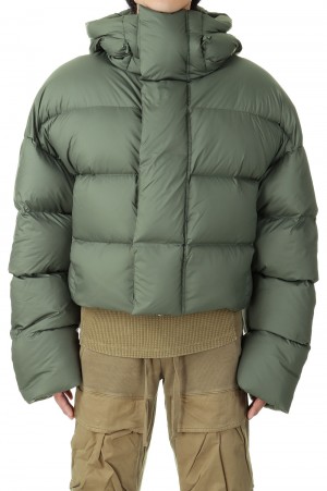 MML HOODED PUFFER / MOSS(ES2399MO)