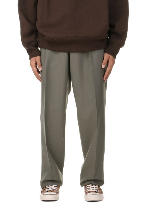DOUBLE PLEATED TROUSERS / GRAY (23FW-WMP-TR06) | セレクトショップ｜DeepInsideinc.com  Store