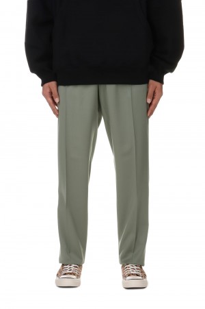PLEATED TROUSERS ( TYPE-2 ) / GRAYGREEN (23FW-WMP-TR08)