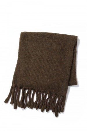 Brashed Volume Stole -BROWN（12321016）