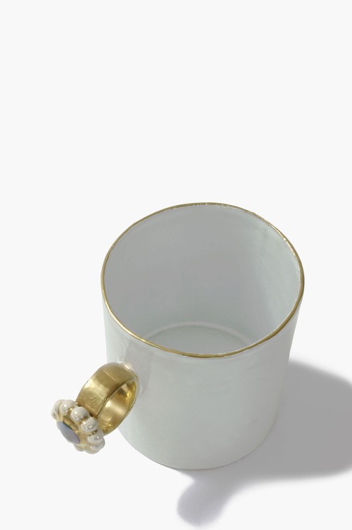 Serena -Blue Iris Ring Cup/ 10.8cm x 7.5cm(TSSSRN340) | セレクト 