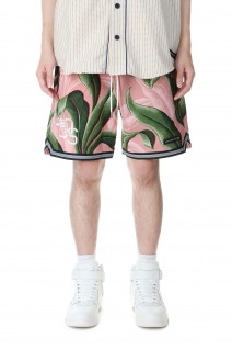 HAWAIIAN BASKETBALL SHORTS/PINK(HA-023106323)