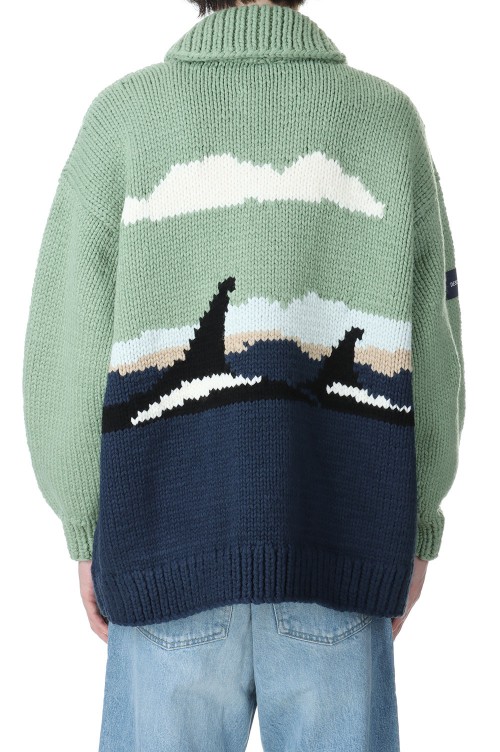 DESCENDANT - DESCENDANT SUNKEN COWICHAN SWEATER の通販 by