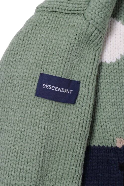 SUNKEN COWICHAN SWEATER - GREEN (232MADS-JKM01) | セレクトショップ