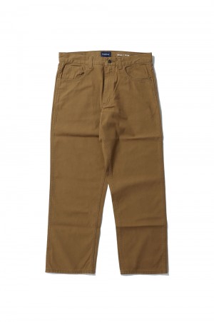 ETHAN DUCK TROUSERS O3 - BROWN (232BRDS-PTM04) | セレクトショップ