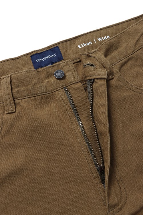 ETHAN DUCK TROUSERS O3 - BROWN (232BRDS-PTM04) | セレクトショップ