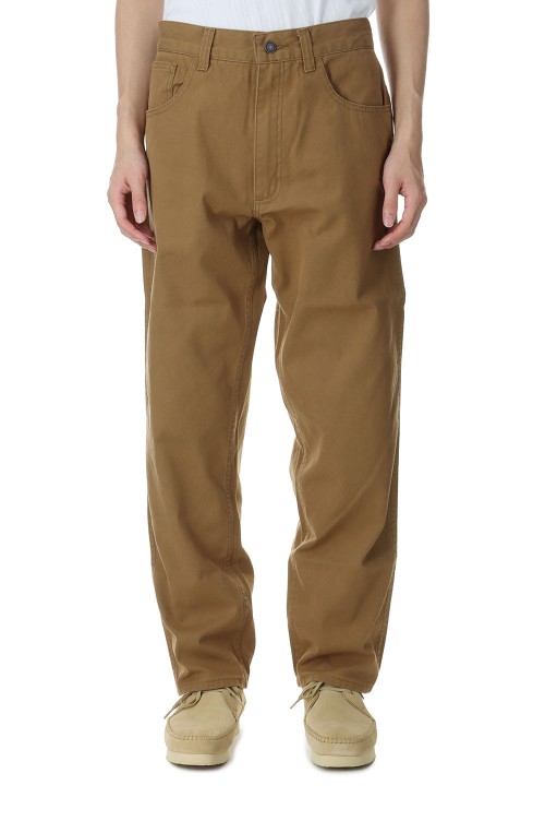 XL DESCENDANT DUCK TROUSERS ブラウン ETHAN DUCK TROUSERS O3 - BROWN (232BRDS-PTM04) | セレクトショップ
