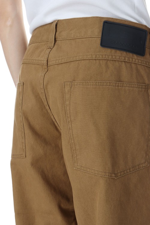 ETHAN DUCK TROUSERS O3 - BROWN (232BRDS-PTM04) | セレクトショップ