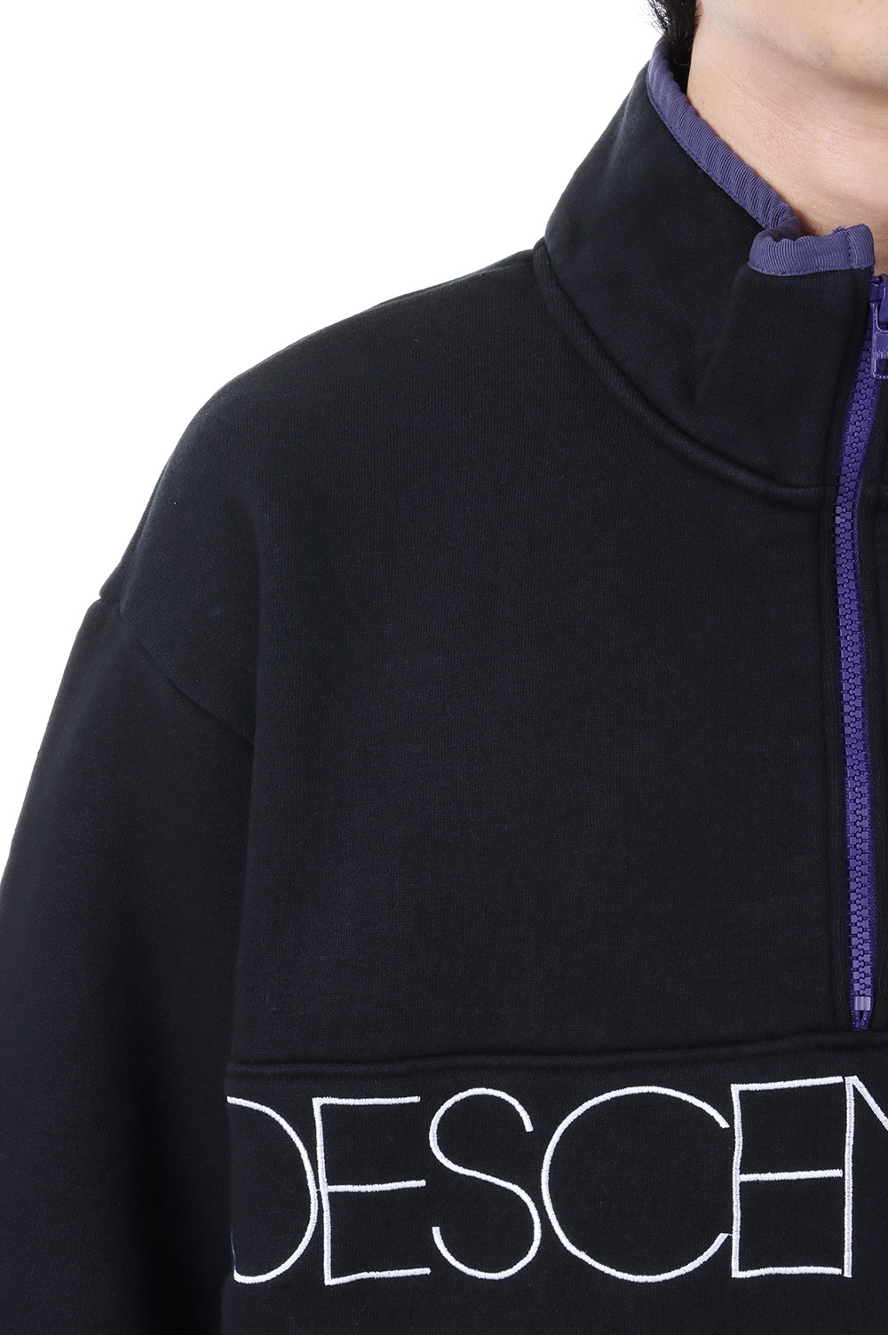 STRAIN HALFZIP - BLACK (232ATDS-CSM25) | セレクトショップ