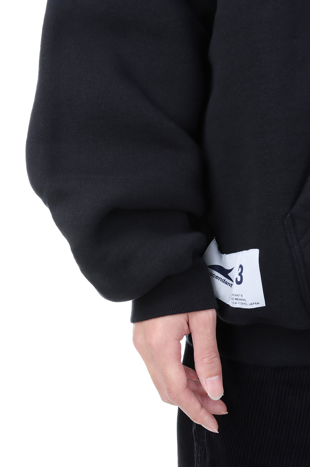 STRAIN HALFZIP - BLACK (232ATDS-CSM25) | セレクトショップ