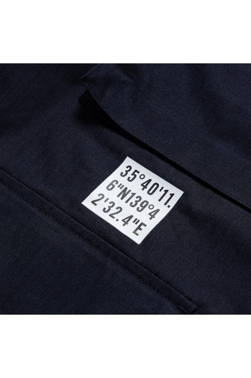 JMOD 01 / LS / NYCO. RIPSTOP. IDENTITY / NAVY (232WVDT-SHM03