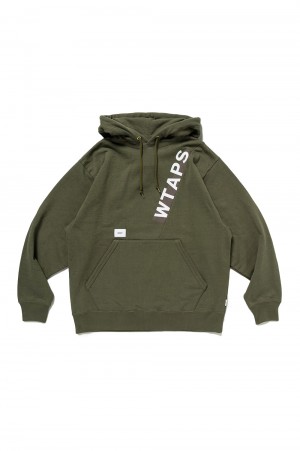 OBJ 03 / HOODY / COTTON. DISARMAMENT / OLIVE DRAB (232ATDT-CSM30 