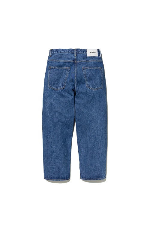 BLUES STRAIGHT / TROUSERS / COTTON. DENIM / INDIGO (232WVDT-PTM04 