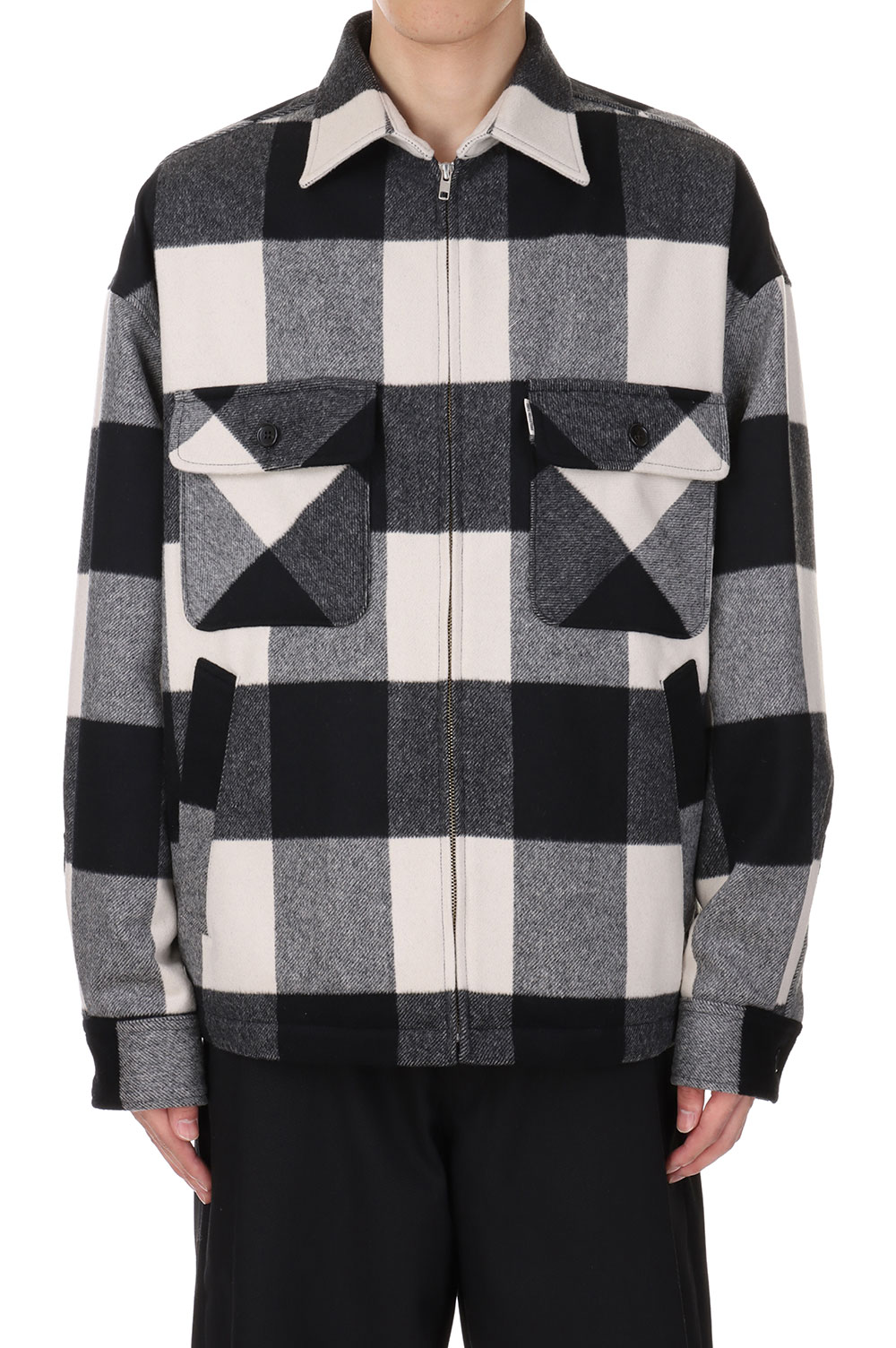 KAJA CHECK FLANNEL SHIRT JACKET S KAJA CHECK FLANNEL SHIRT JACKET S