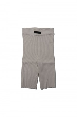 Essentials Biker Short -Silver Cloud(192BT235372FW)