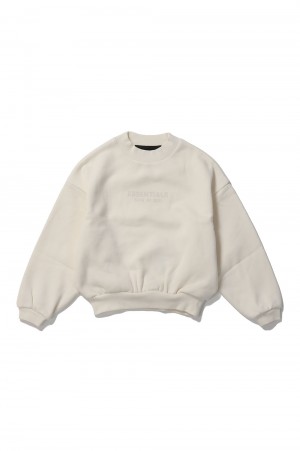 Essentials Crewneck -Cloud Dancer(785BT232061K)