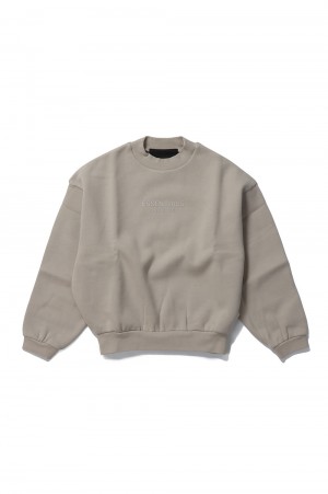 Essentials Crewneck -Silver Cloud(785BT232062K)