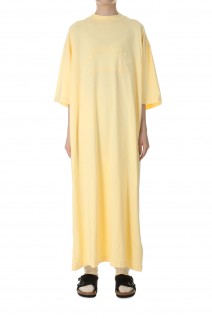 3/4 Sleeve Dress -GARDEN YELLOW(125SP245501FW)