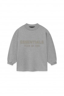 Longsleeve Shirt -DARK HEATHER OATMEAL(785SP241363K)