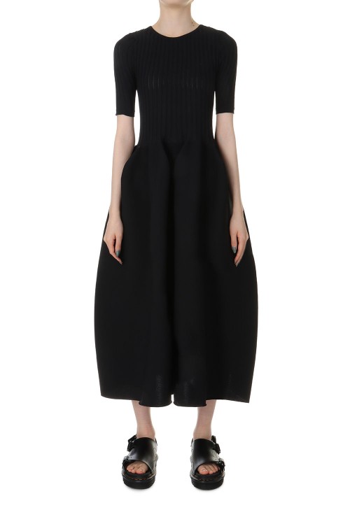 POTTERY SHORT SLEEVE DRESS-BLACK 2(#CF007KH048) | セレクトショップ