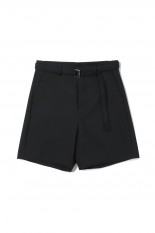 Nylon Twill Shorts - BLACK 001 (SCM-203) | セレクトショップ