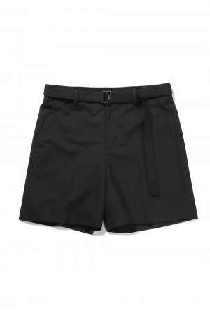 Suiting Shorts(24-03277M )-BLACK 001- | セレクトショップ