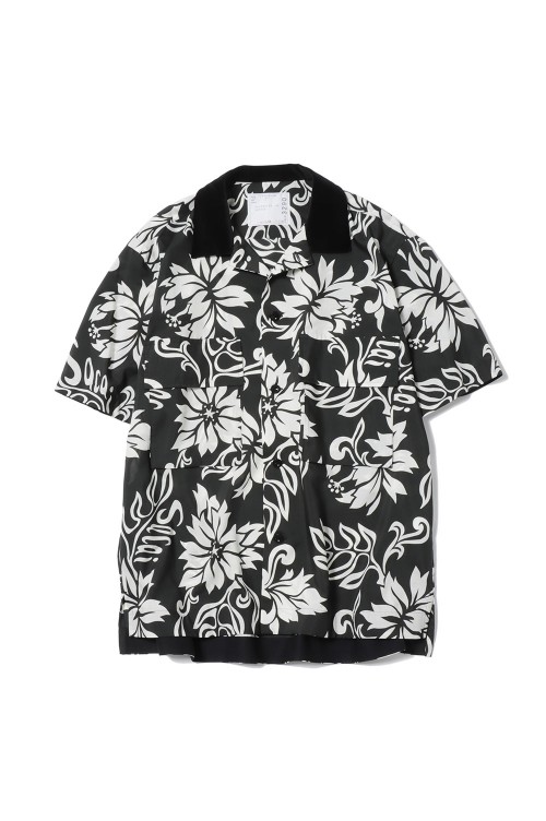 sacai 新品タグ付き 52,800円 Floral Print Shirt サカイ - sacai | Floral Print Shirt-Black-1の通販 | RESTIR